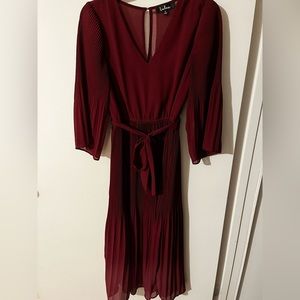 NWOT Red Lulu’s Dress